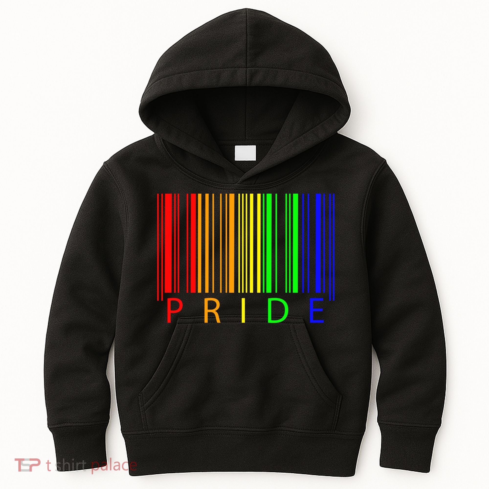 Pride Barcode LGBTQ Kids Hoodie