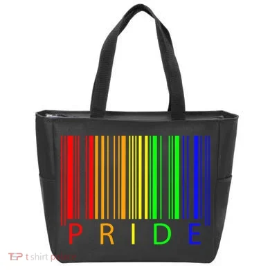 Pride Barcode LGBTQ Tote Bag