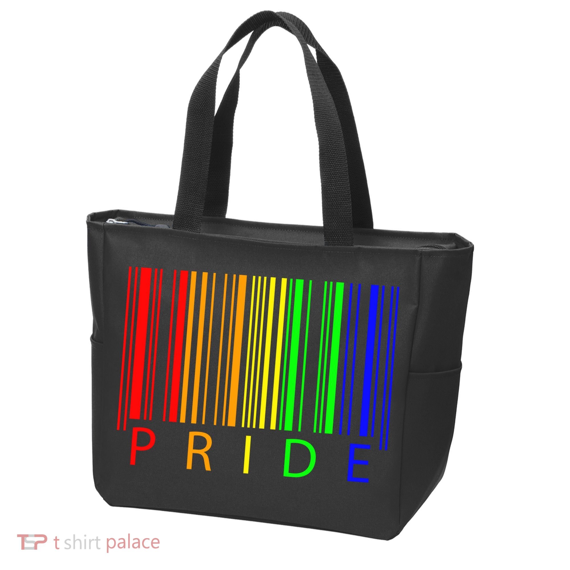 Pride Barcode LGBTQ Tote Bag