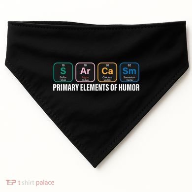 Primary Elements of Humor USA-Made Doggie Bandana