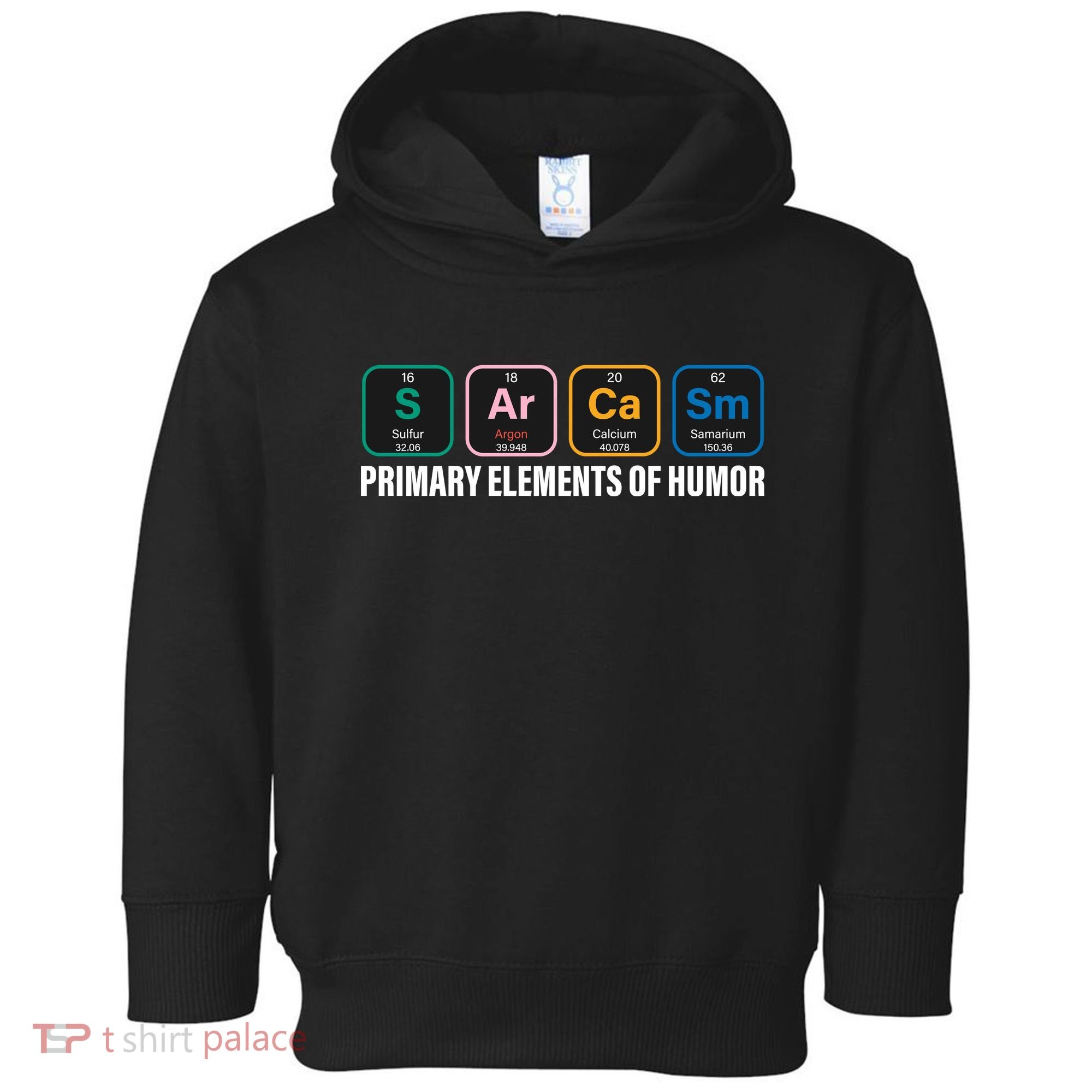 Primary Elements of Humor Toddler Hoodie