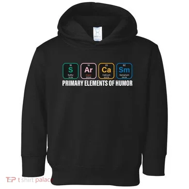 Primary Elements of Humor Toddler Hoodie