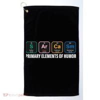Primary Elements of Humor Golf Towel thumb 0