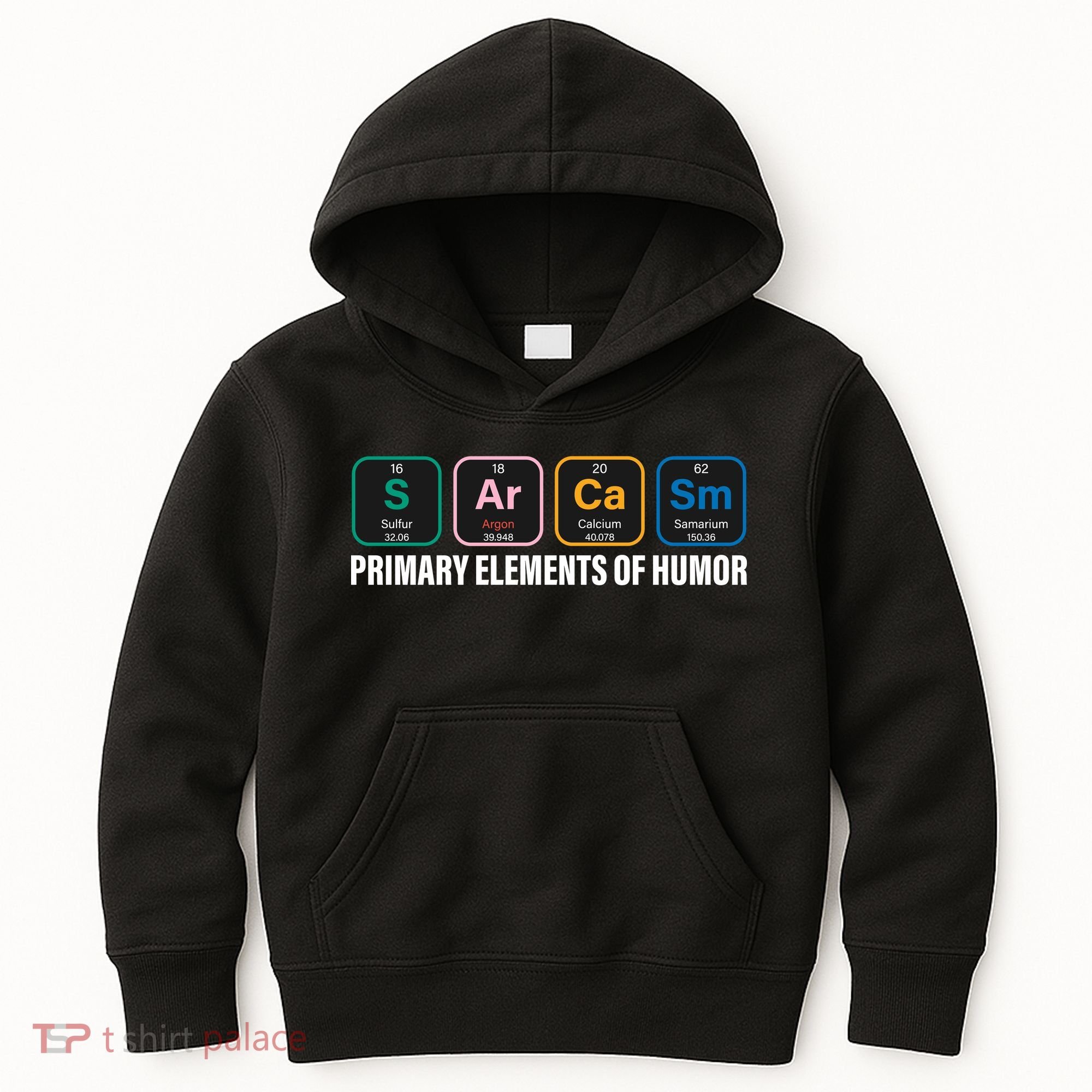Primary Elements of Humor Kids Hoodie