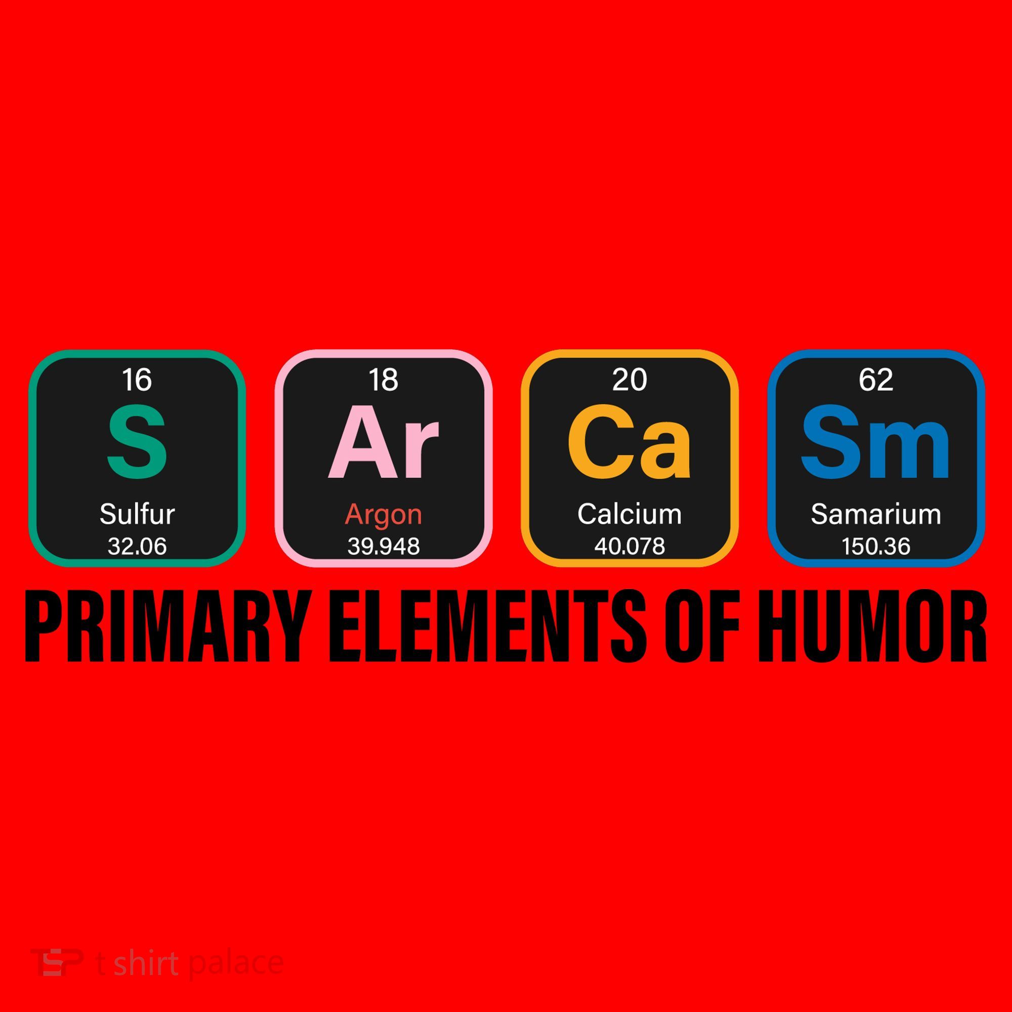 Primary Elements of Humor Santa Hat