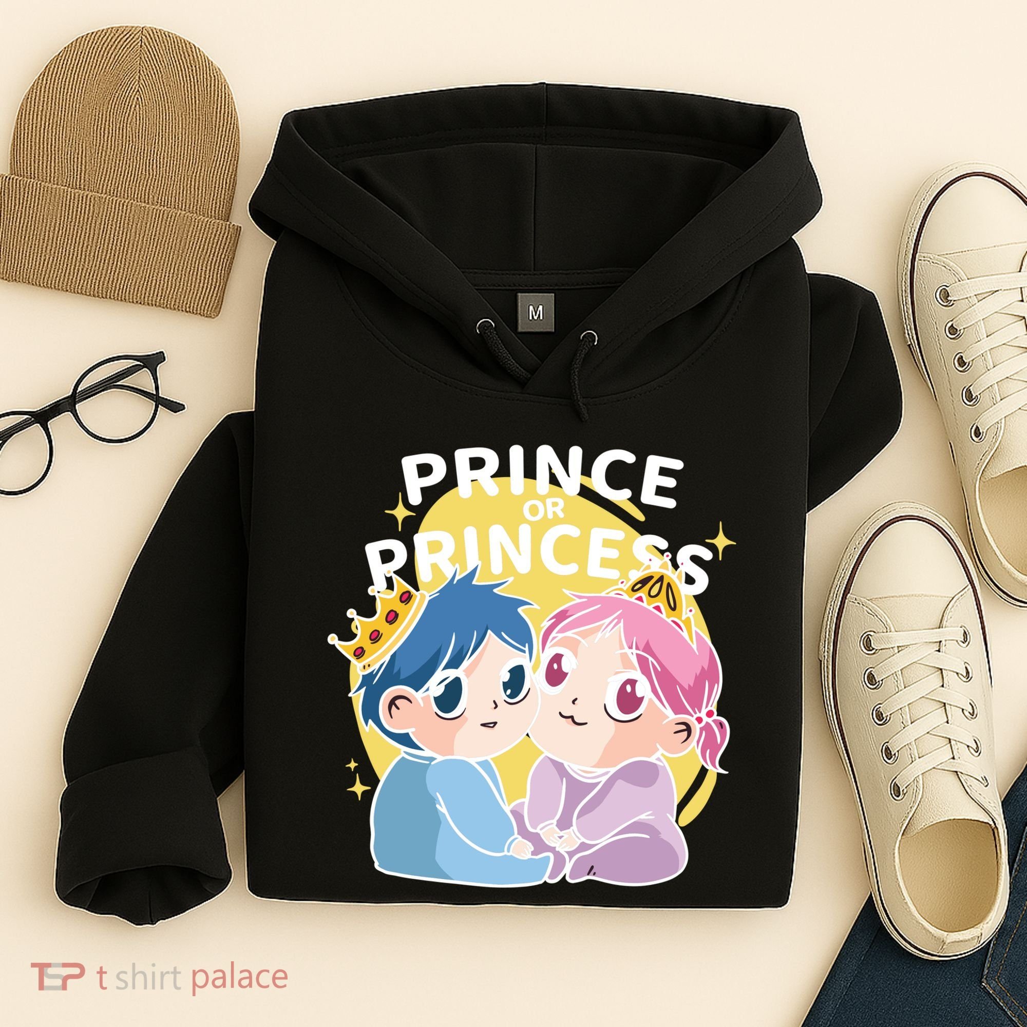 Prince Or Princess Babies Hoodie