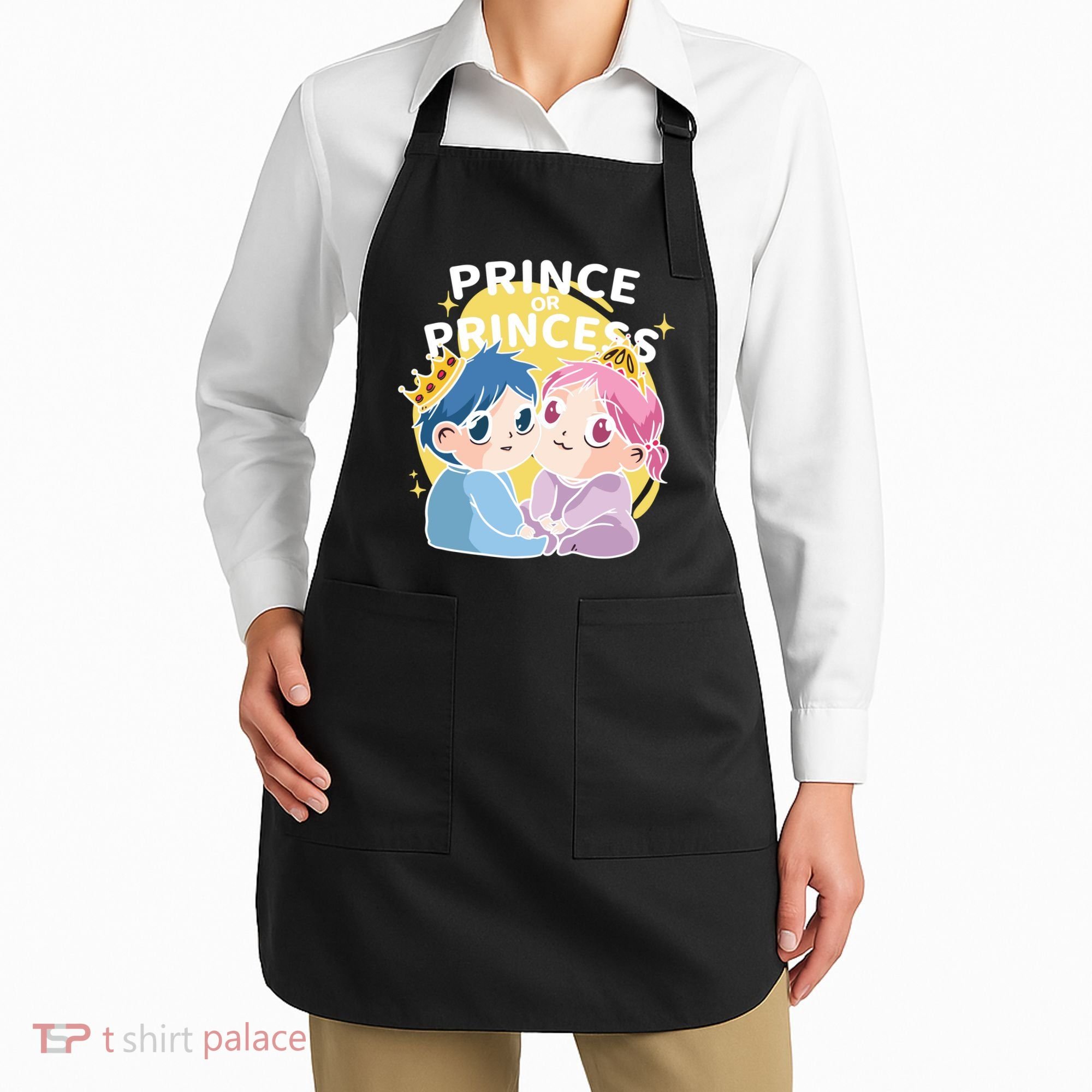 Prince Or Princess Babies Apron
