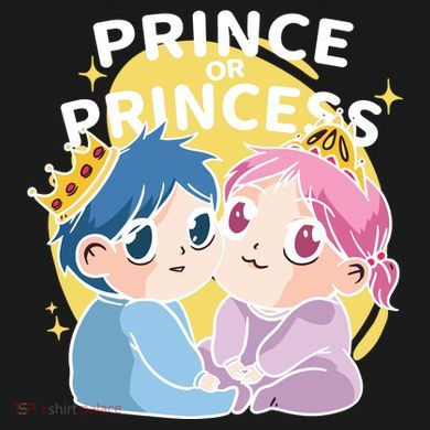 Prince Or Princess Babies Dry Zone Grid Polo