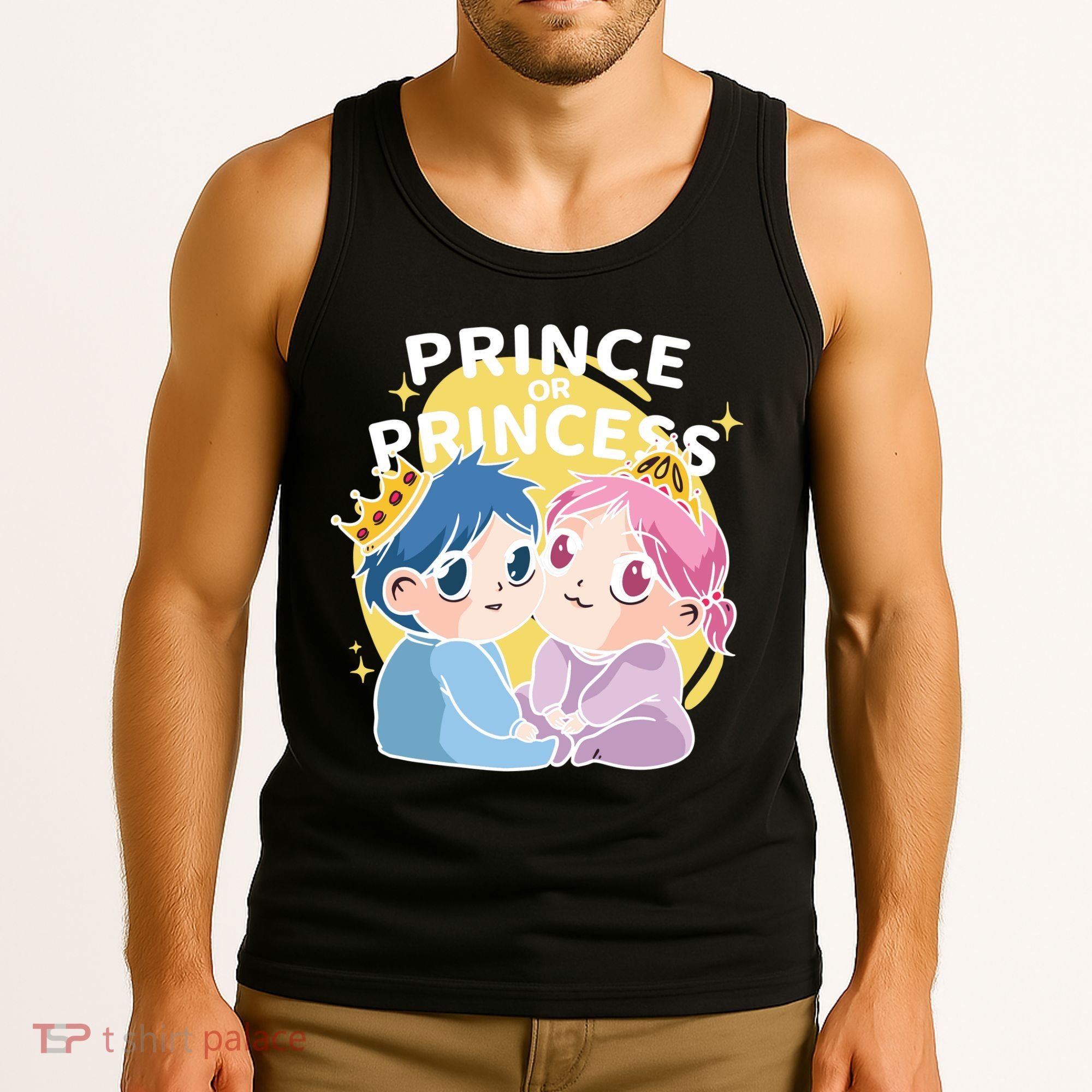 Prince Or Princess Babies Tank Top