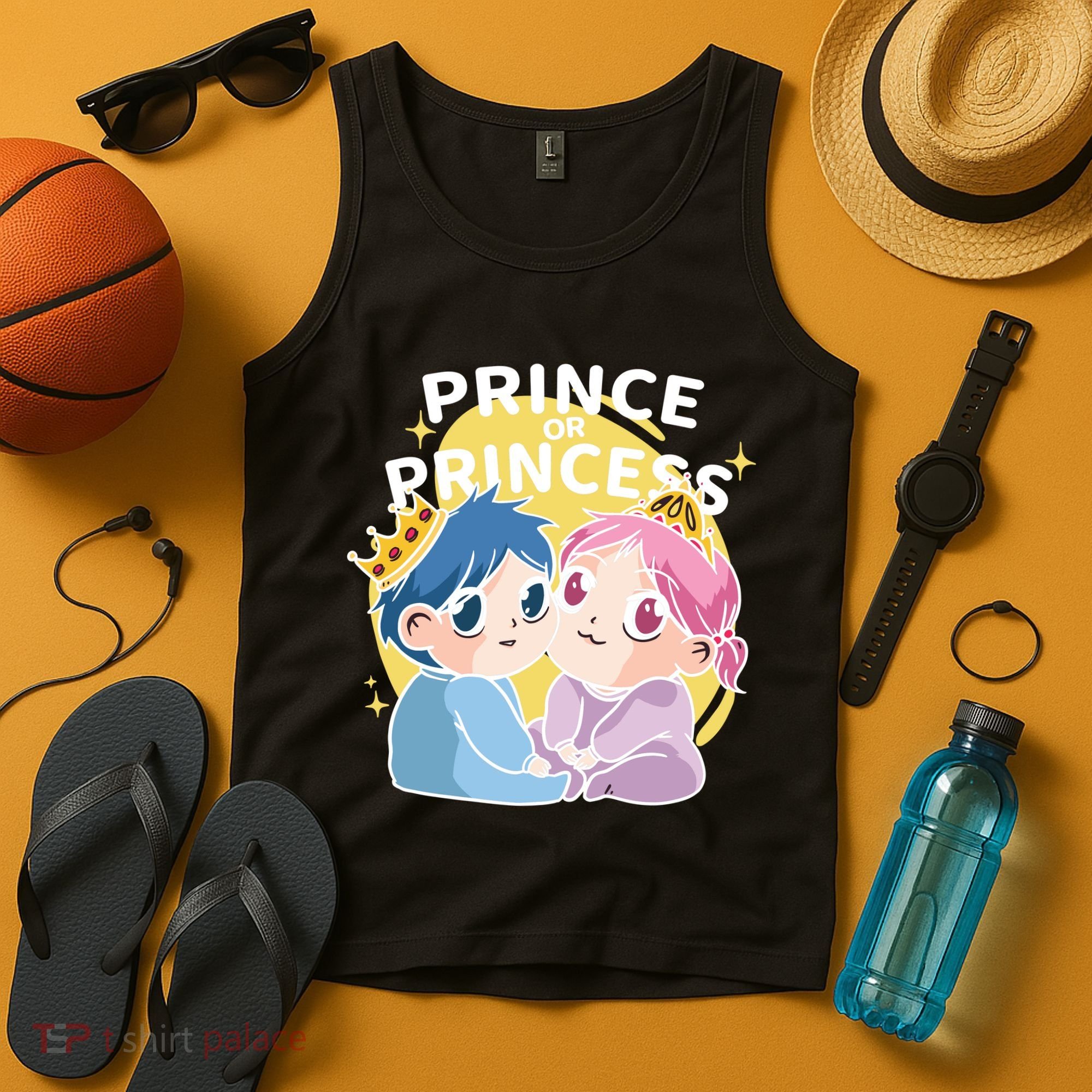 Prince Or Princess Babies Tank Top