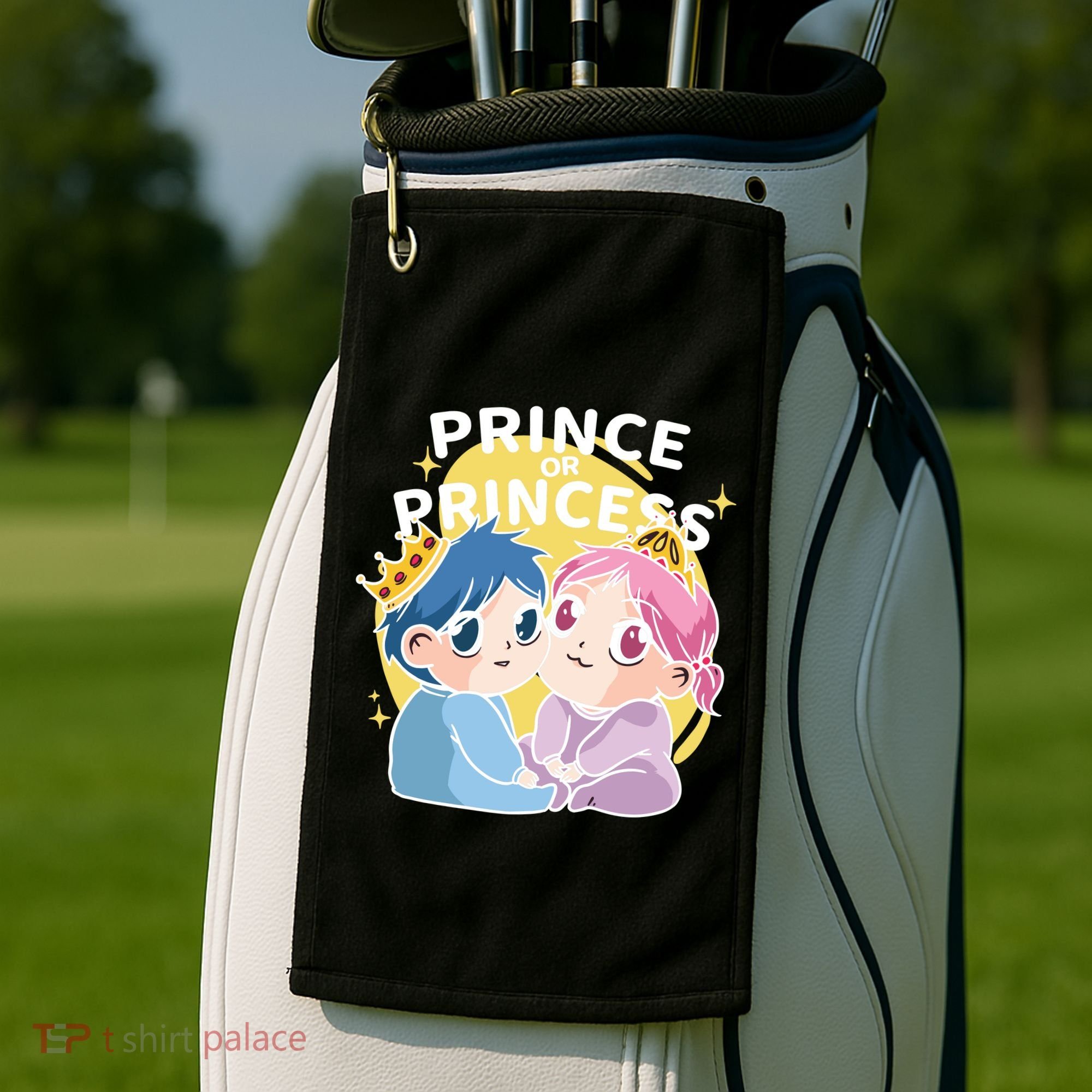 Prince Or Princess Babies Golf Towel
