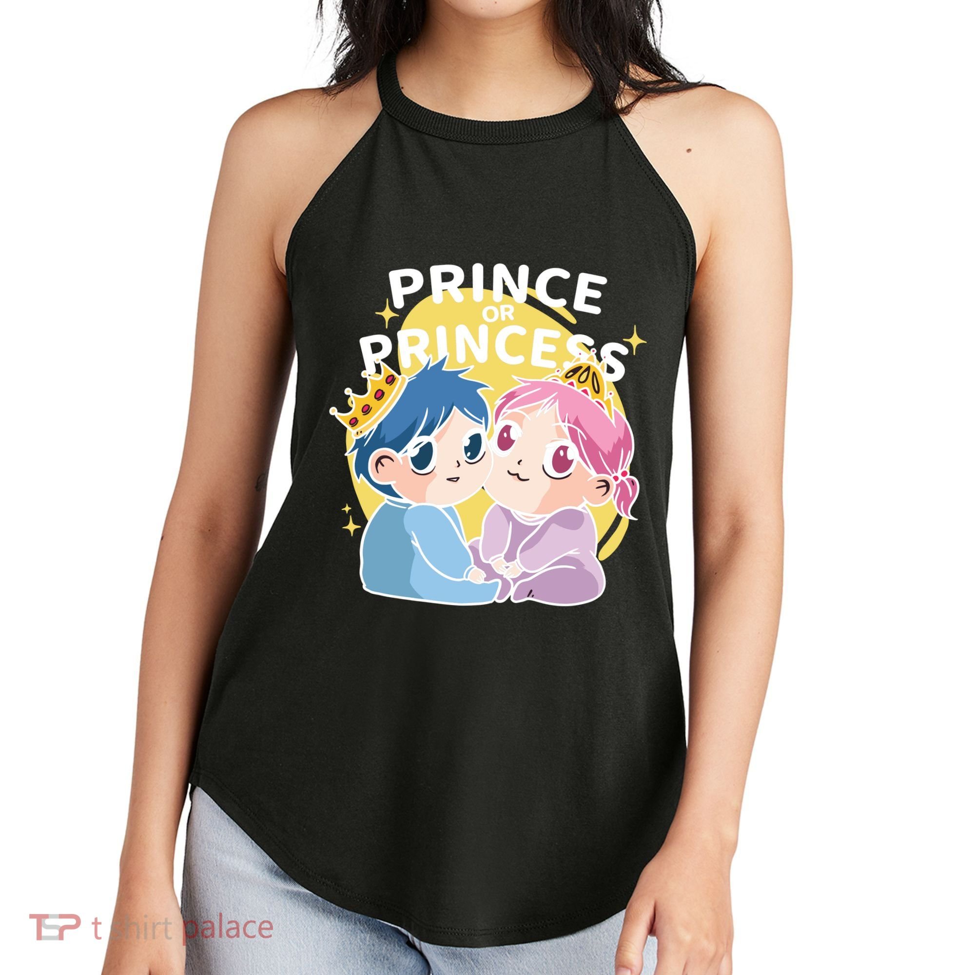 Prince Or Princess Babies Women's Perfect Tri Rocker Tank