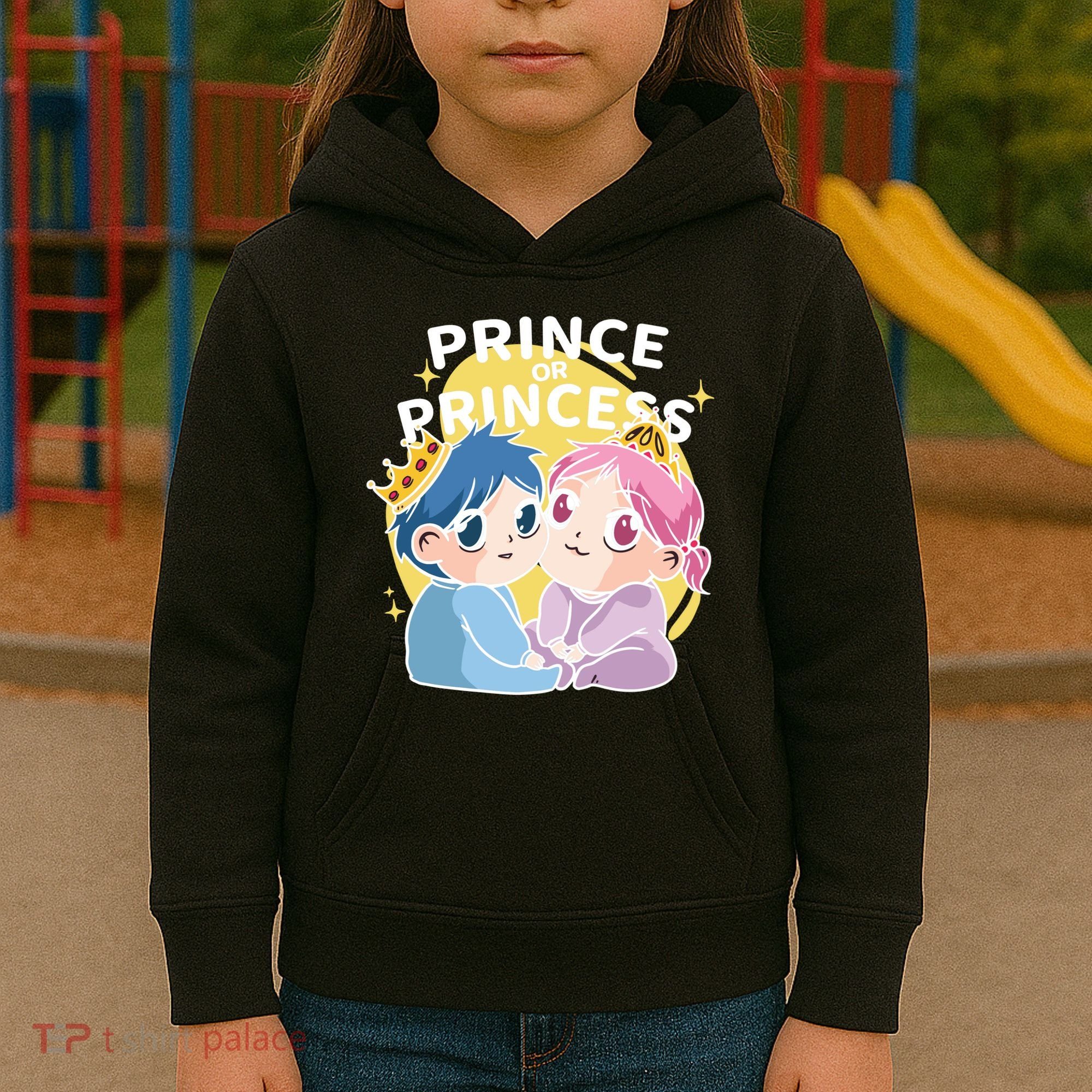 Prince Or Princess Babies Kids Hoodie