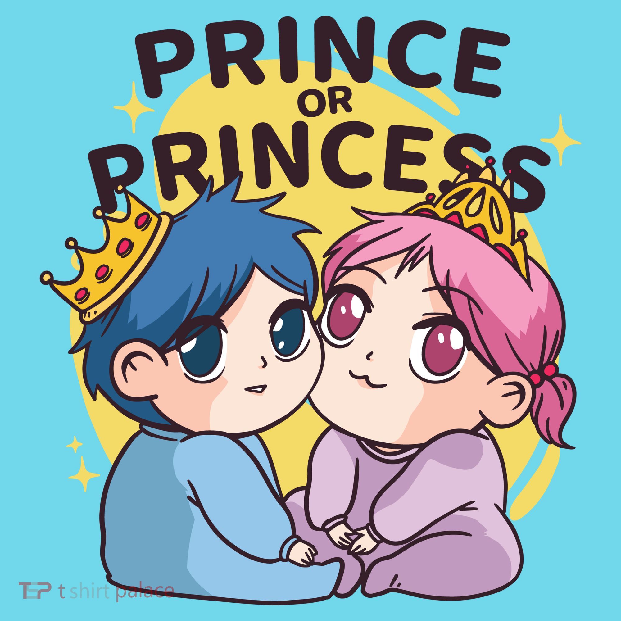 Prince Or Princess Babies Button