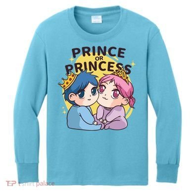 Prince Or Princess Babies Kids Long Sleeve Shirt