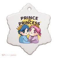 Prince Or Princess Babies Ceramic Ornament thumb 0