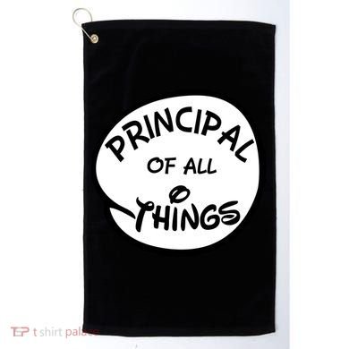 Principal of all Things Golf Towel