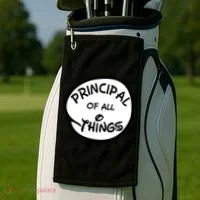 Principal of all Things Golf Towel thumb 2