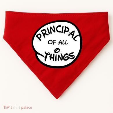 Principal of all Things USA-Made Doggie Bandana