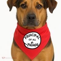 Principal of all Things USA-Made Doggie Bandana thumb 1