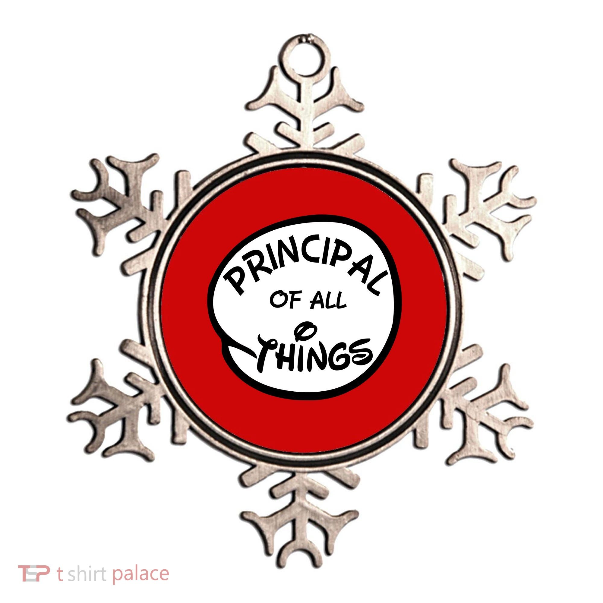 Principal of all Things Ornament