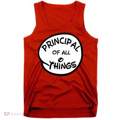 Principal of all Things Tank Top