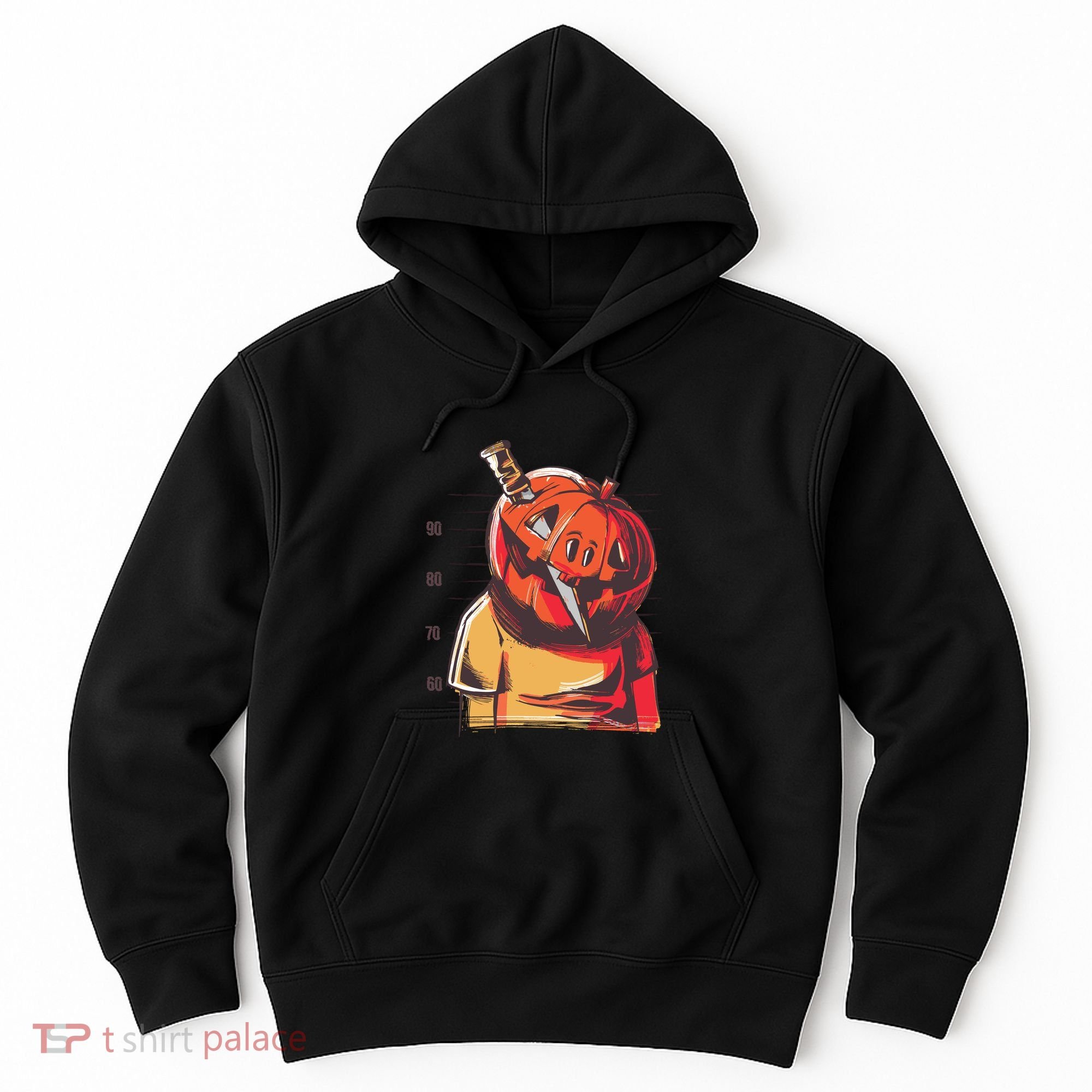 Prisoner Pumpkin Mug Shot Hoodie