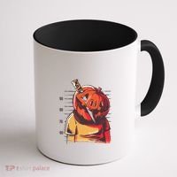 Prisoner Pumpkin Mug Shot Coffee Mug thumb 1