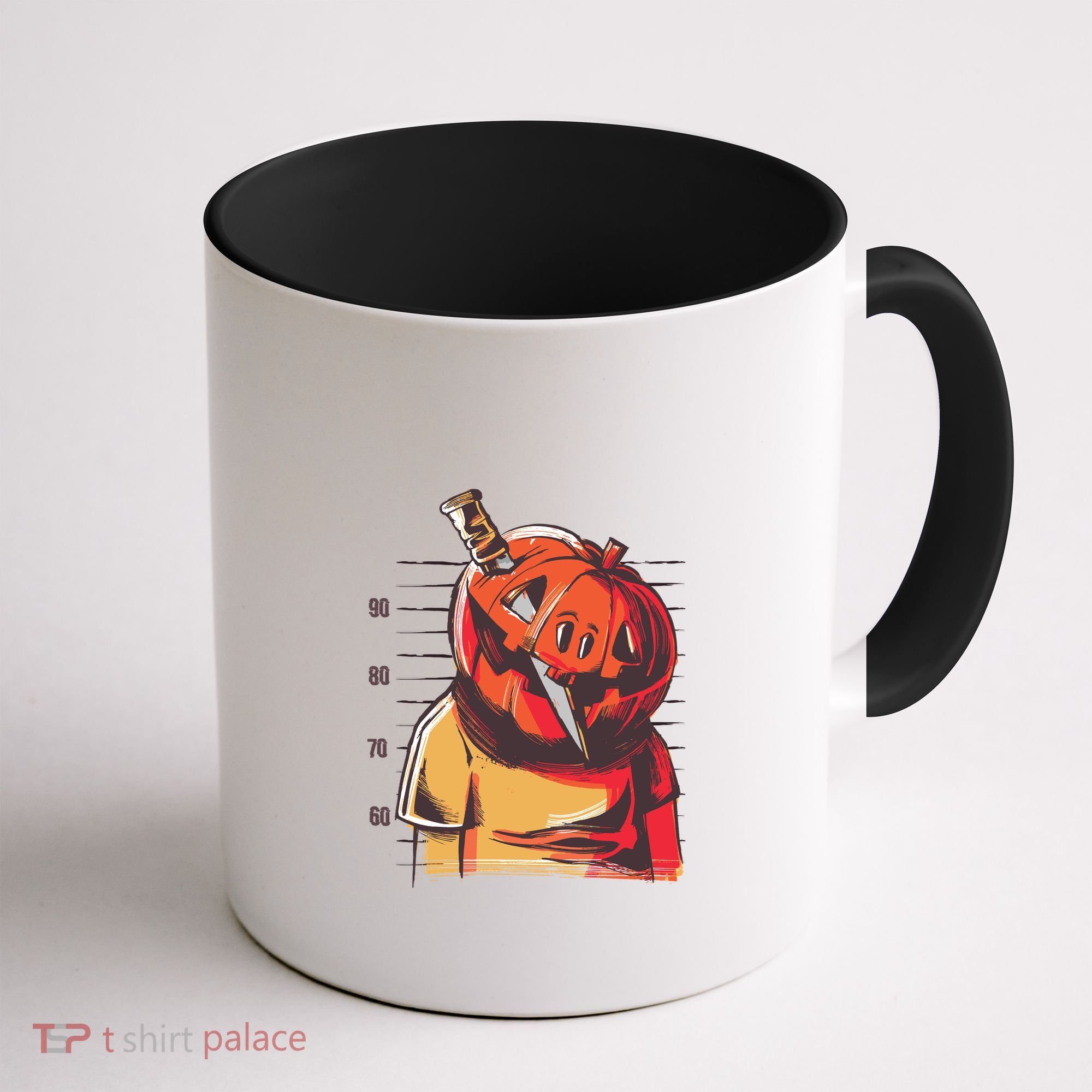 Prisoner Pumpkin Mug Shot Coffee Mug
