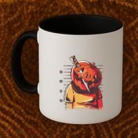 Prisoner Pumpkin Mug Shot Coffee Mug thumb 2