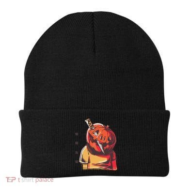 Prisoner Pumpkin Mug Shot Beanie