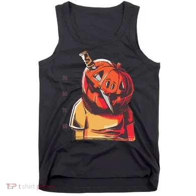Prisoner Pumpkin Mug Shot Tank Top
