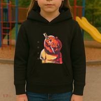 Prisoner Pumpkin Mug Shot Kids Hoodie thumb 3