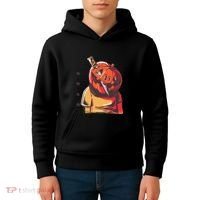 Prisoner Pumpkin Mug Shot Kids Hoodie thumb 4