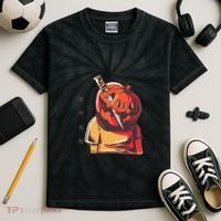 Prisoner Pumpkin Mug Shot Kids Tie-Dye T-Shirt thumb 2