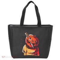 Prisoner Pumpkin Mug Shot Tote Bag thumb 0
