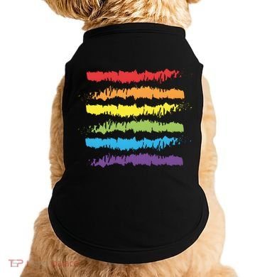 Pride Rainbow Lgbtq+ Love Is Love Doggie Tank