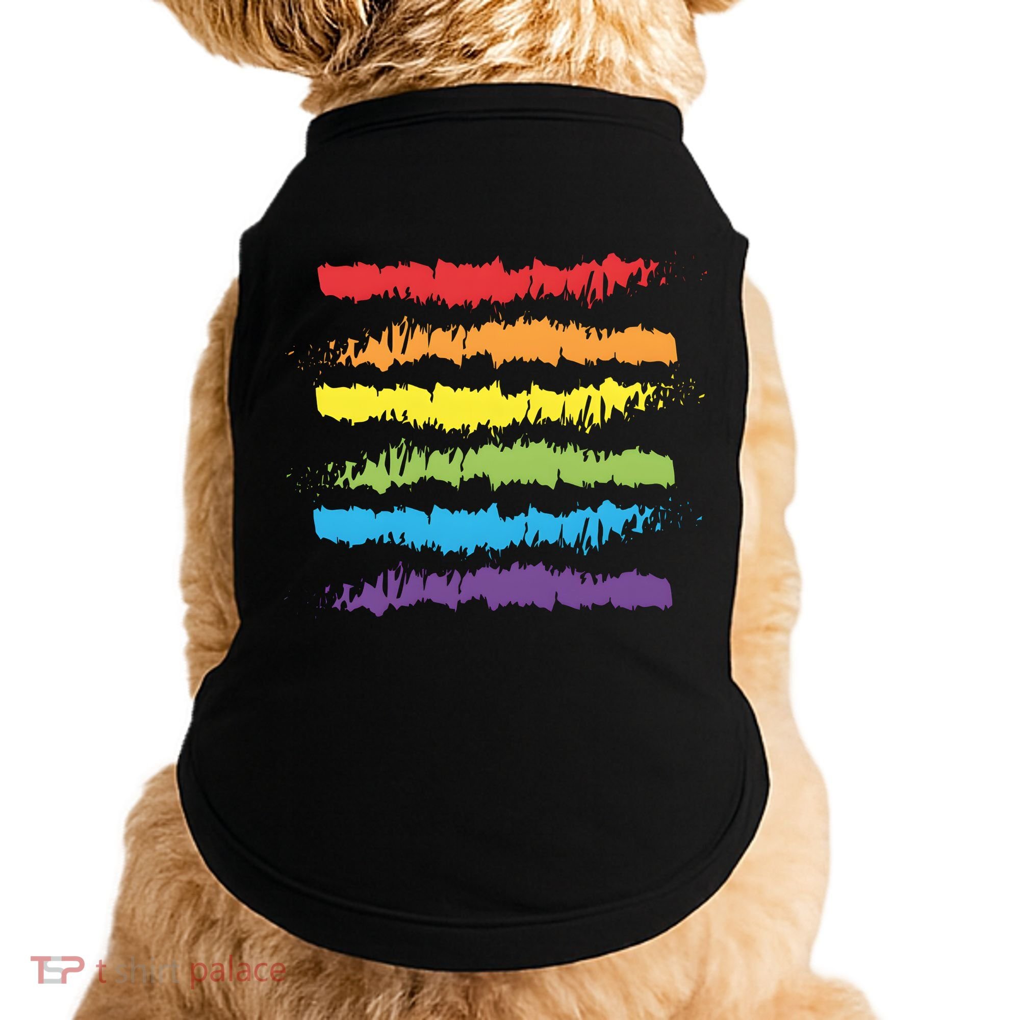 Pride Rainbow Lgbtq+ Love Is Love Doggie Tank