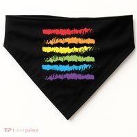 Pride Rainbow Lgbtq+ Love Is Love USA-Made Doggie Bandana thumb 0