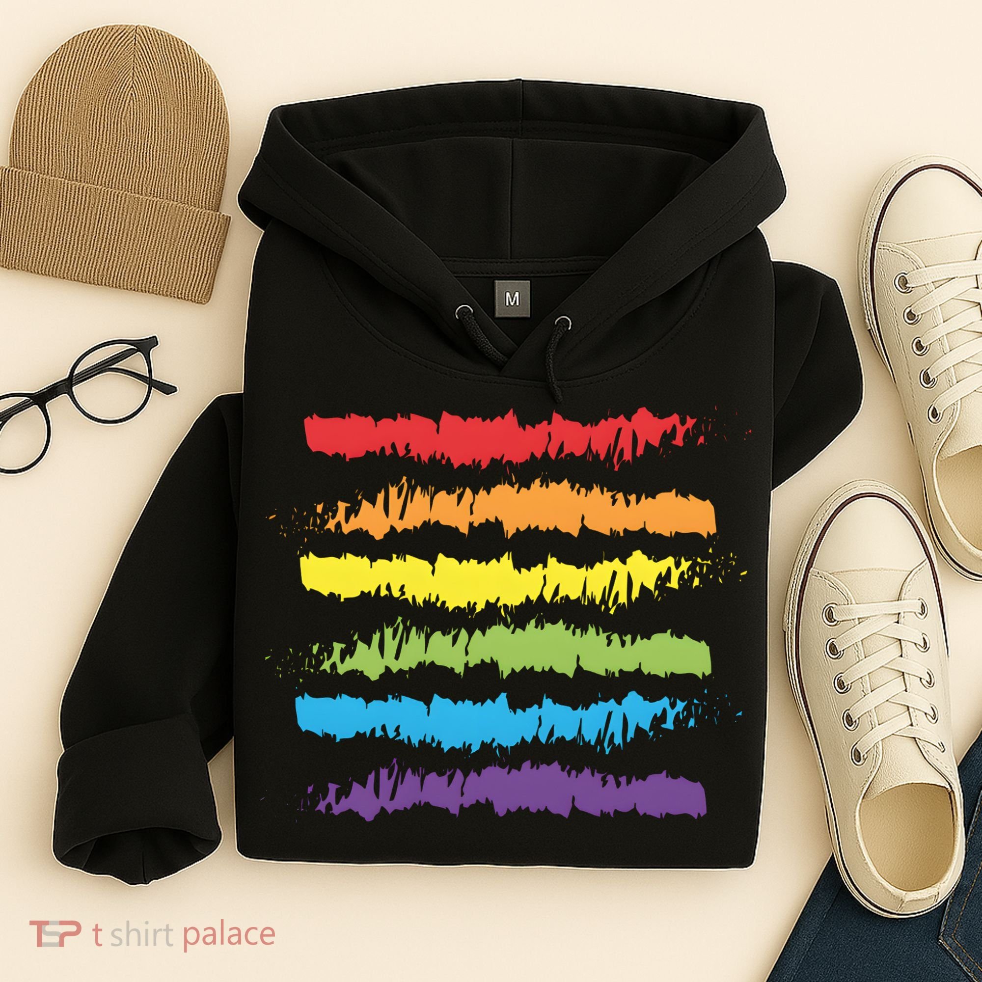 Pride Rainbow Lgbtq+ Love Is Love Hoodie
