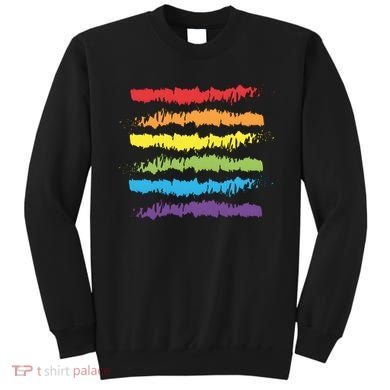 Pride Rainbow Lgbtq+ Love Is Love Sweatshirt