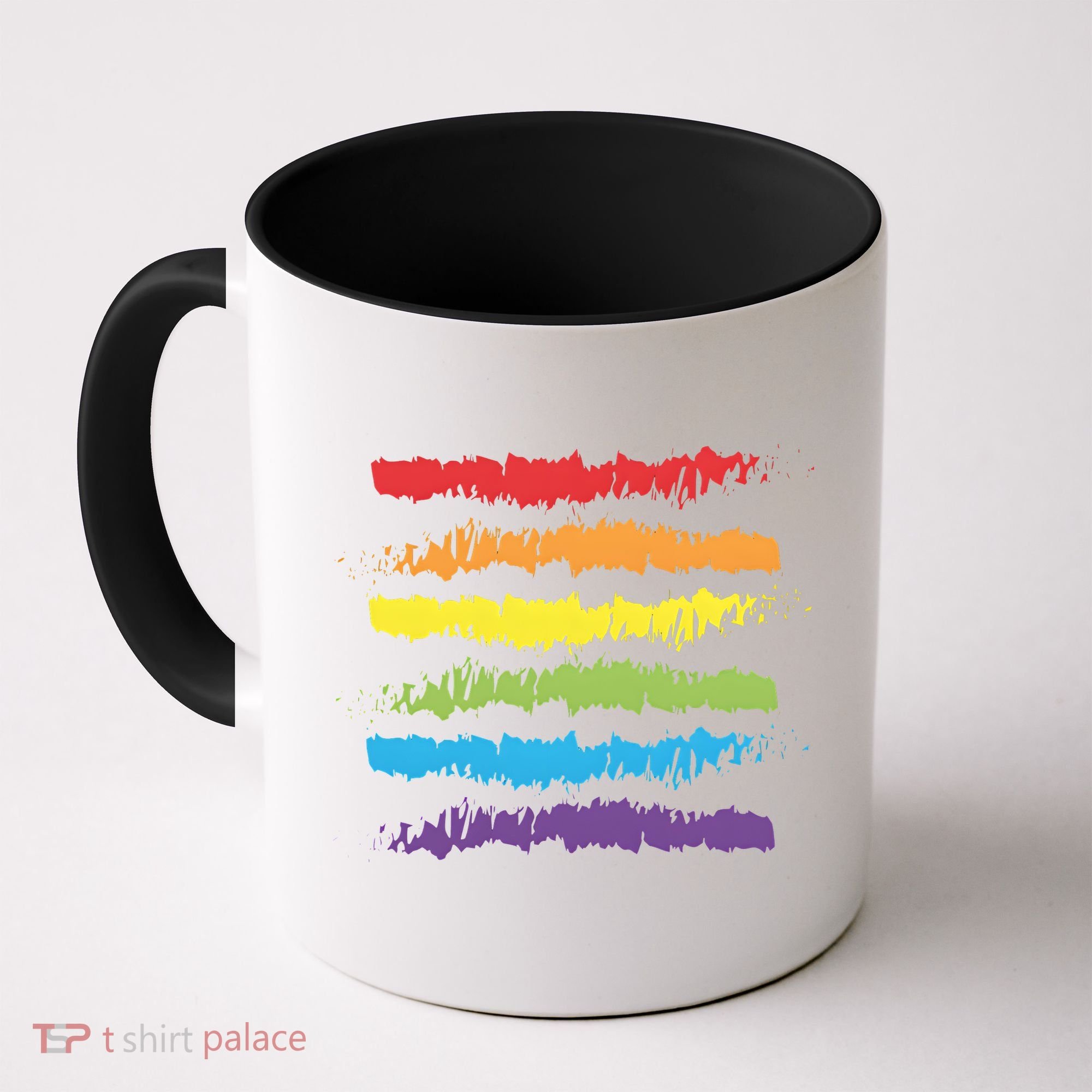 Pride Rainbow Lgbtq+ Love Is Love Coffee Mug