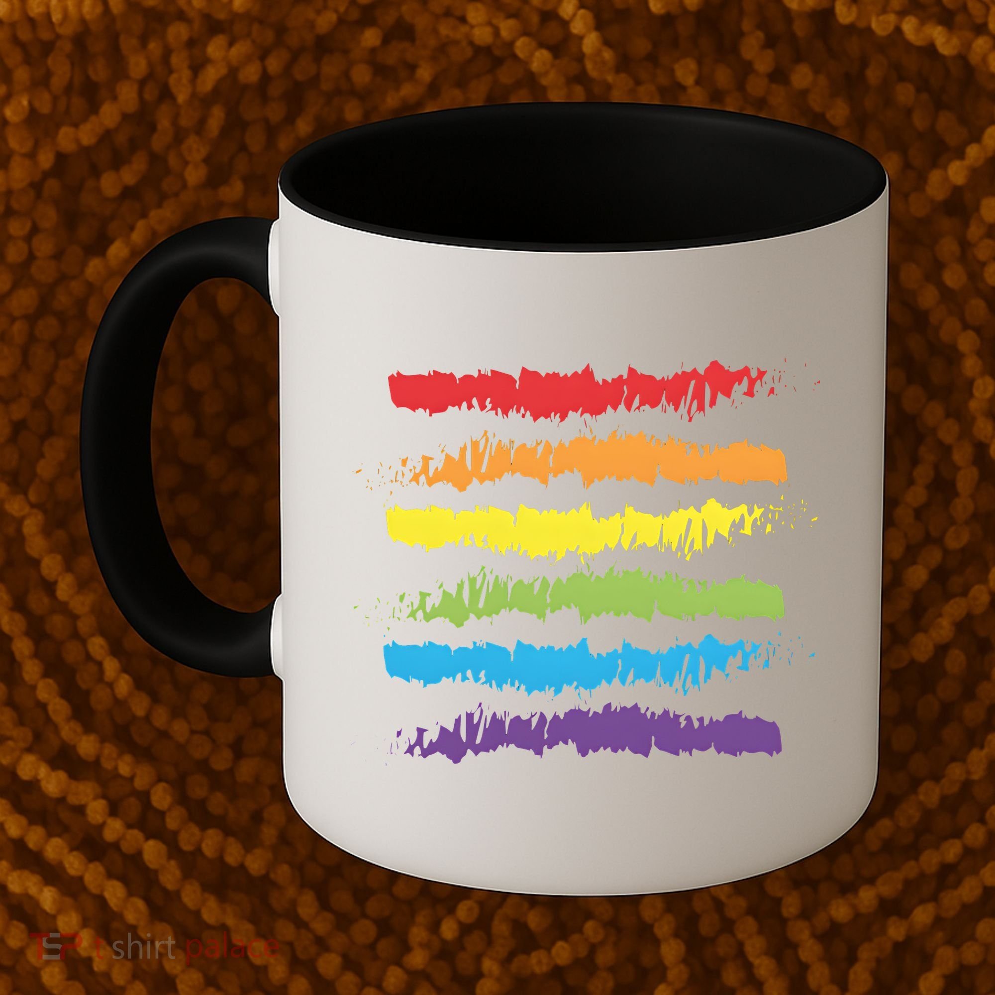 Pride Rainbow Lgbtq+ Love Is Love Coffee Mug