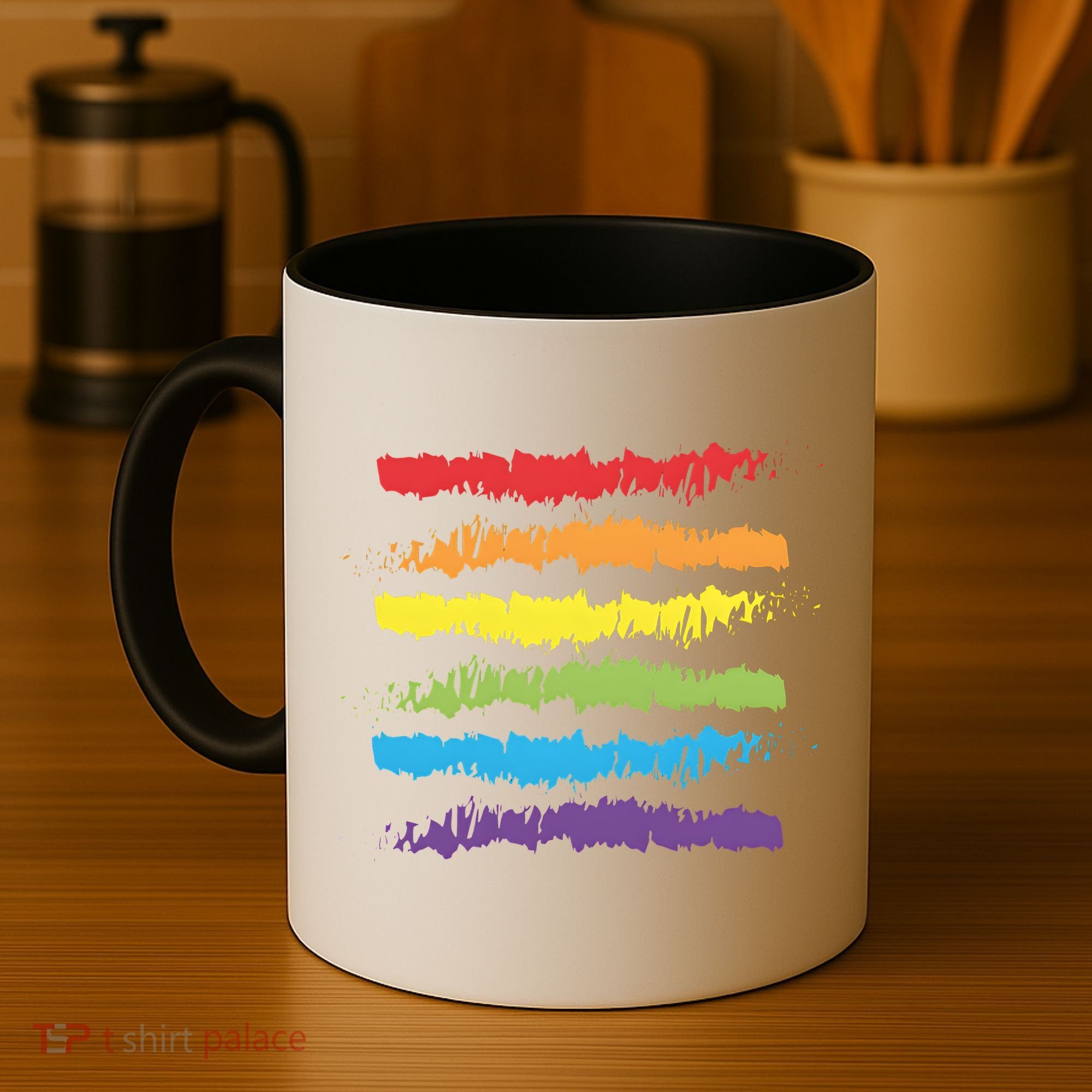 Pride Rainbow Lgbtq+ Love Is Love Coffee Mug