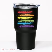 Pride Rainbow Lgbtq+ Love Is Love Tumbler thumb 0