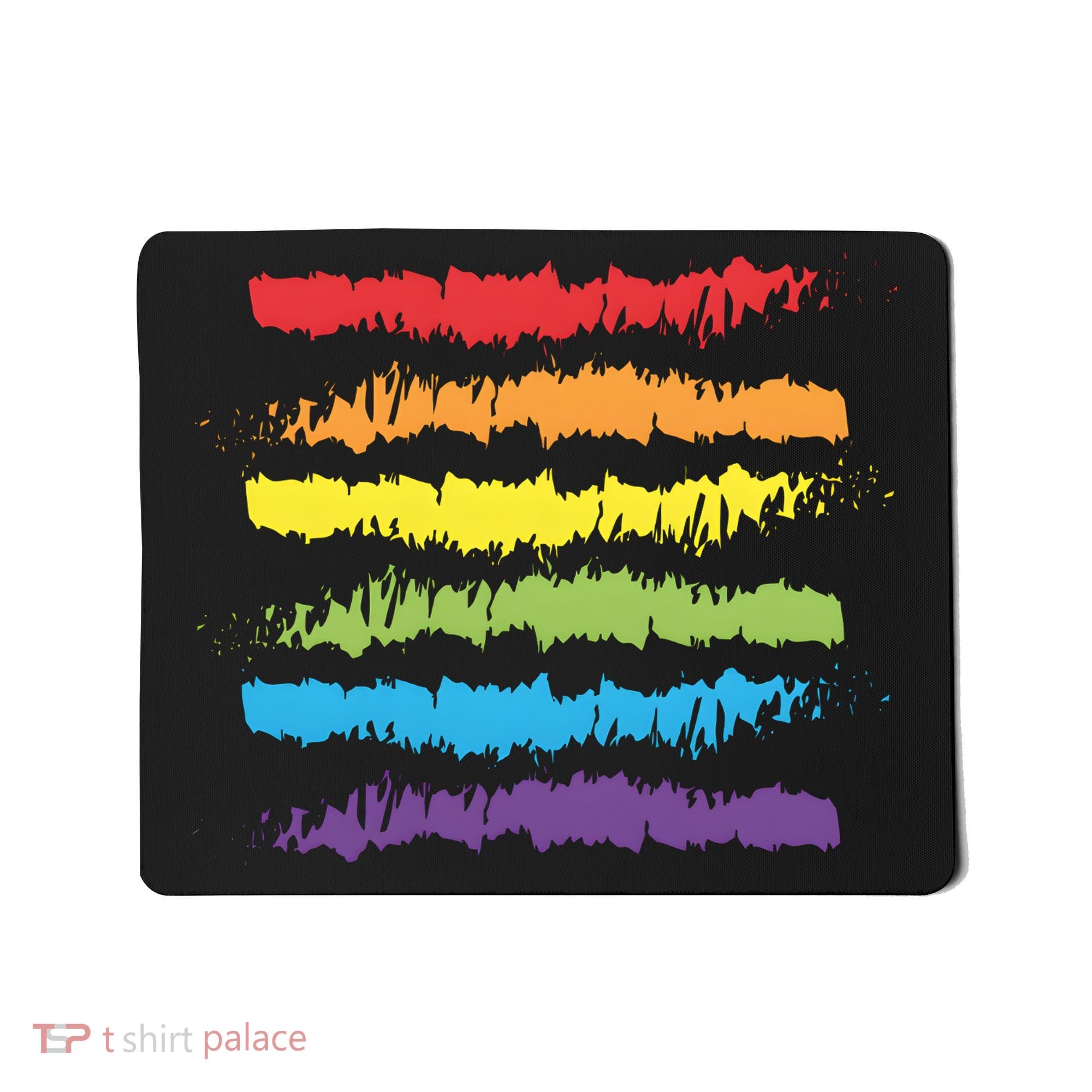 Pride Rainbow Lgbtq+ Love Is Love Mousepad