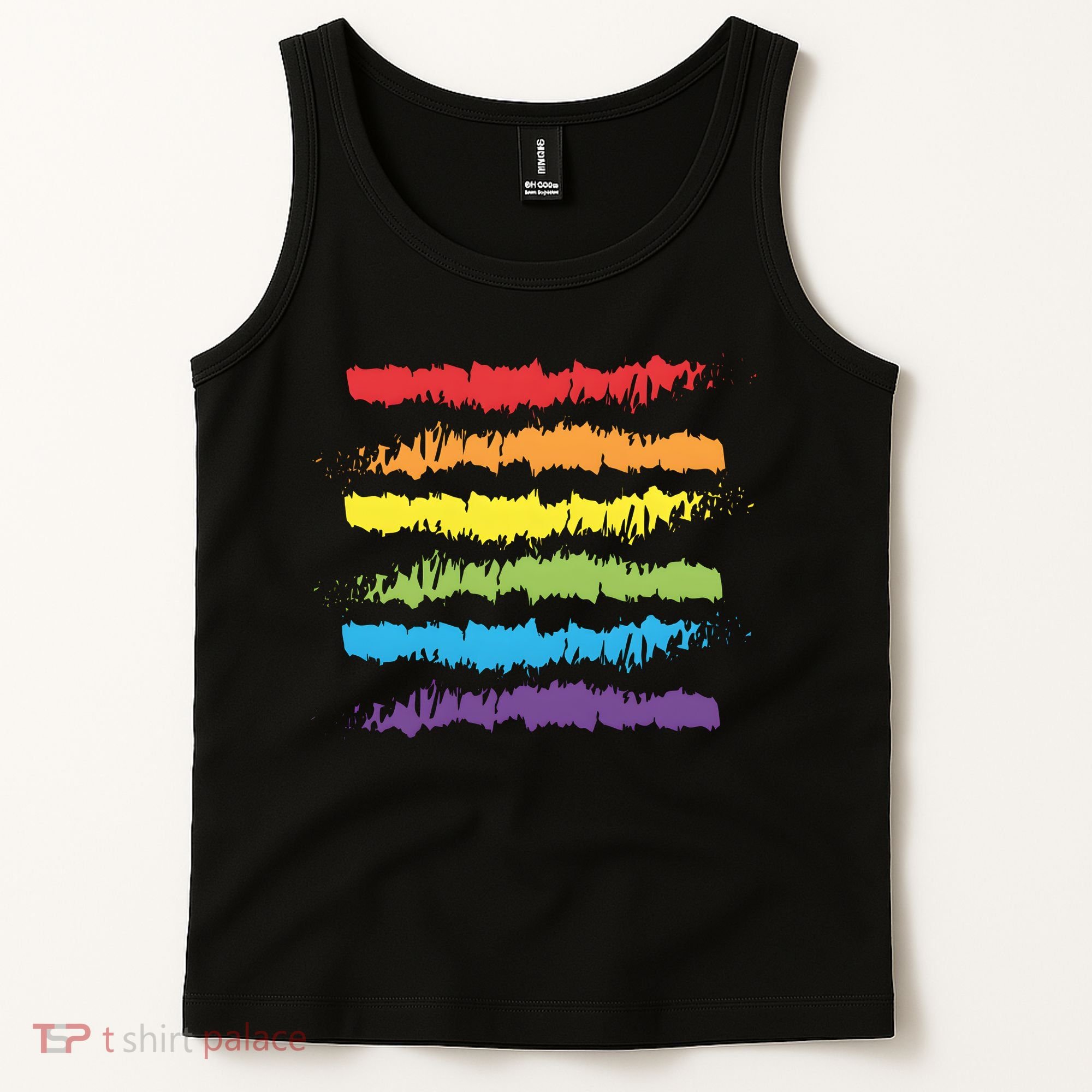 Pride Rainbow Lgbtq+ Love Is Love Tank Top