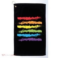 Pride Rainbow Lgbtq+ Love Is Love Golf Towel thumb 0