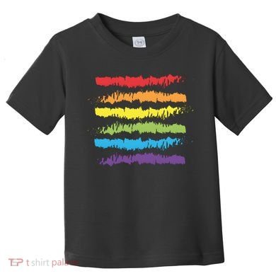 Pride Rainbow Lgbtq+ Love Is Love Toddler T-Shirt
