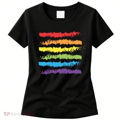 Pride Rainbow Lgbtq+ Love Is Love Women's T-Shirt